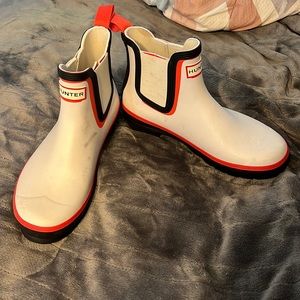 Hunter ankle rain boots
